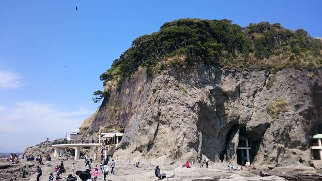 江ノ島 洞窟