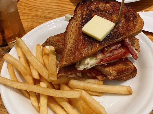 アメリカンなハンバーガー屋さんの画像