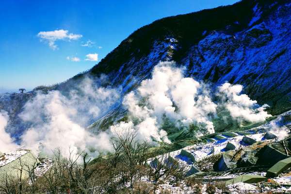 雄大な自然が織りなす絶景「大涌谷」観光のおすすめスポットとポイントの画像