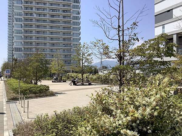 海老名駅前でちょっと休憩の画像