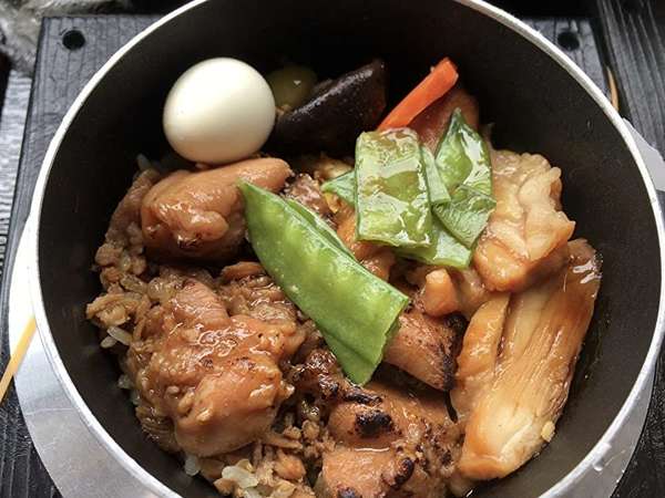 具沢山でおいしい釜飯の画像