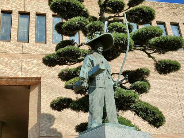 江戸城を築いた戦国武将の史跡の画像