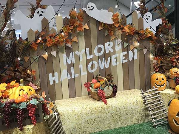 ハロウィンフォトスポットの画像