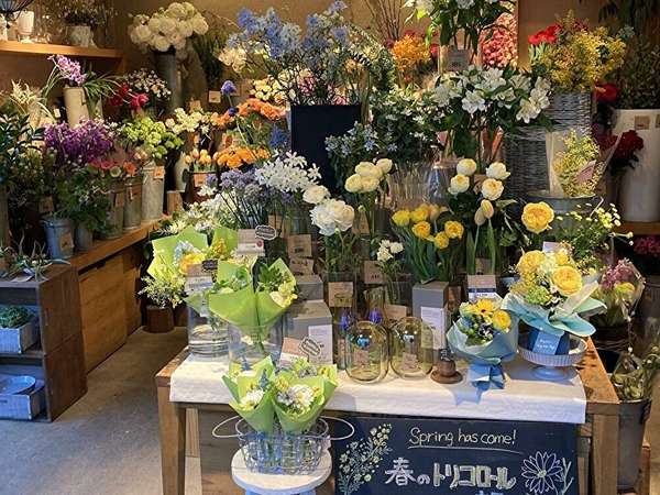 ハイセンスなお花屋さんの画像