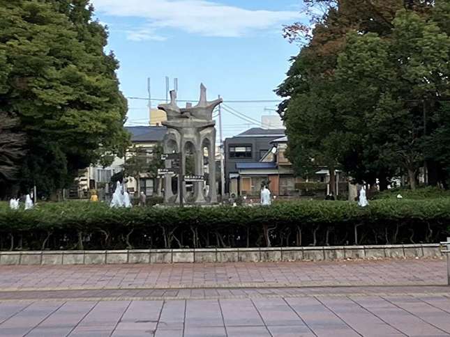 ドカベ球場とよばれるスタジアムのある総合公園