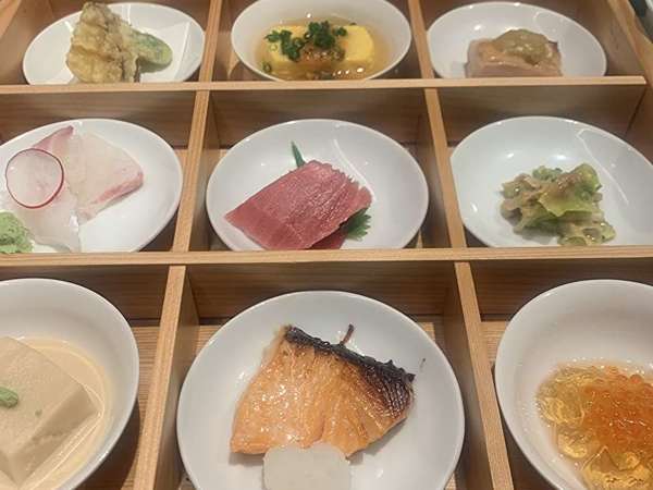 ちょっとリッチな和食ランチの画像