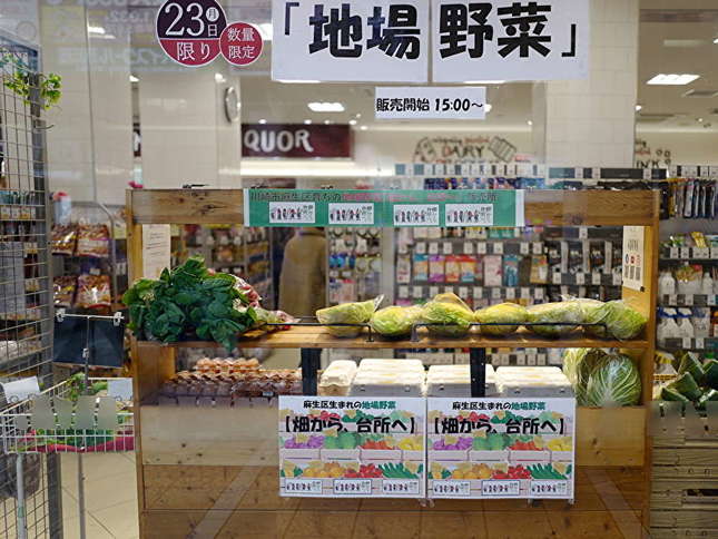 畑から、台所へ