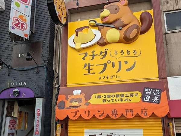 町田のとろとろ生プリンの画像