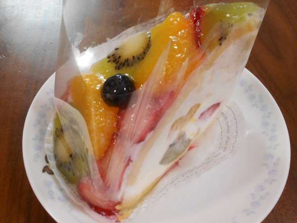 季節のおいしい彩りケーキのあるお店の画像
