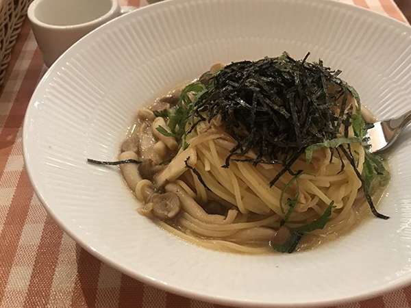 ビナウォークでパスタの画像