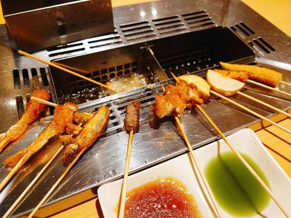 よく行く串揚げやさんの画像