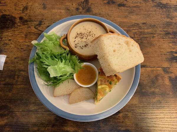 ランチプレートがおいしい、優しさを感じるカフェの画像
