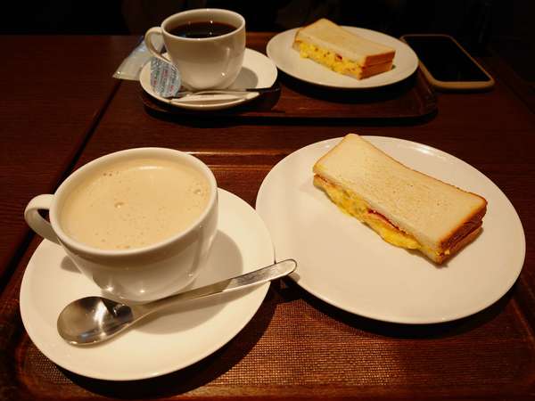 モーニングから美味しいお店の画像