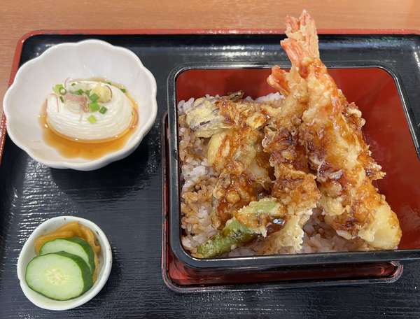 新百合ヶ丘で海老天重を食べるならの画像