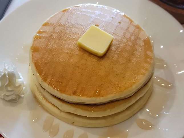 クラシカルなヴィジュアルが美しいホットケーキ