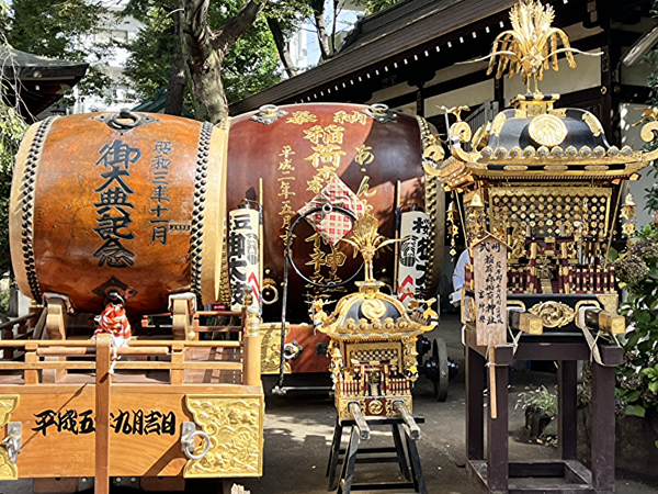 23区で1番大きい大太鼓のお祭りの画像