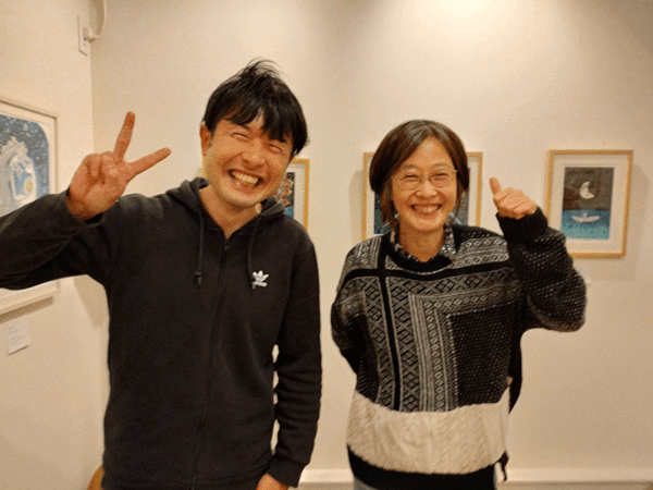 映像作家でもあるオーナーのギャラリー　の画像