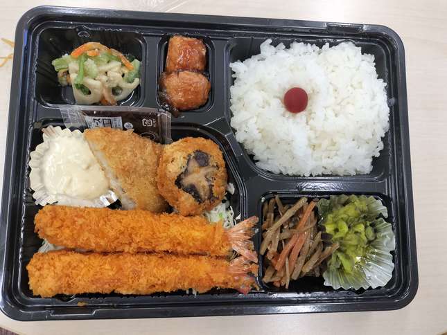 イカフライ弁当