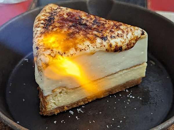 贅沢なチーズケーキの画像