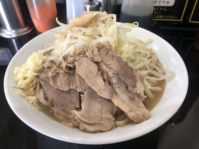 ボリューム満点のラーメン