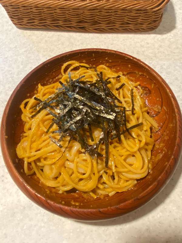 老舗のハシヤで痛風泣かせのスパゲッティの画像