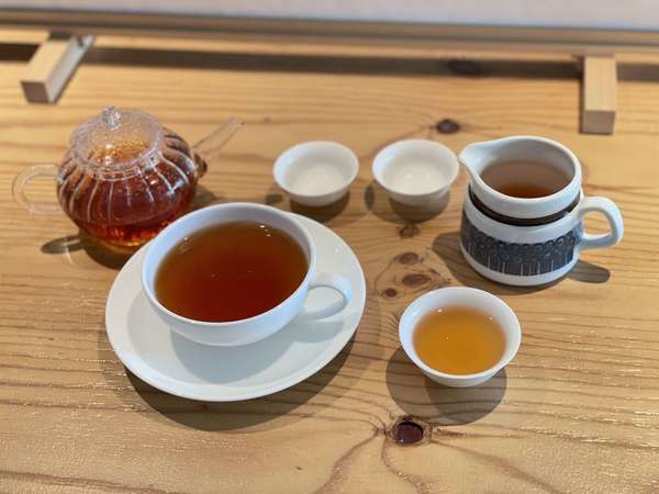 こだわりのお茶を楽しめるお店の画像