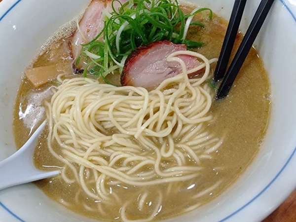 にぼしの出汁のラーメンの画像