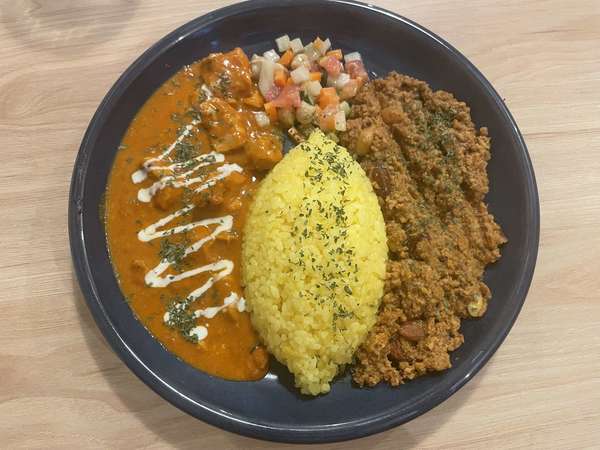 グルテンフリーのスパイスカレーの画像