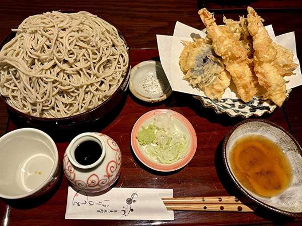 人気のおそばやさんの画像