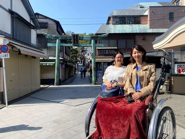 人力車で巡る、オトナの湘南時間の画像
