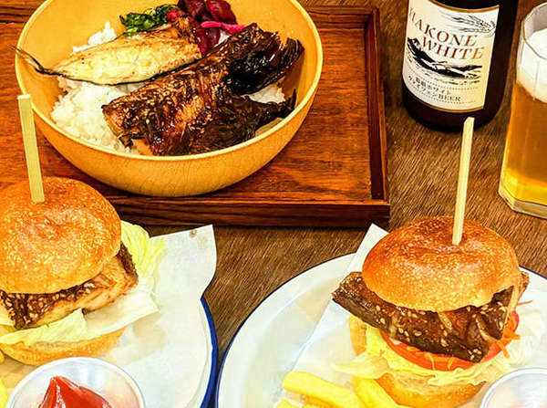 また行きたい！！干物屋さんのハンバーガー？！の画像