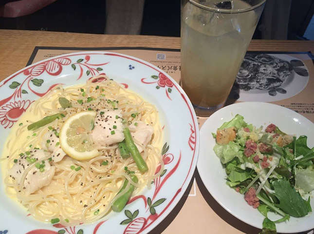 和の雰囲気で頂く美味しいイタリア料理