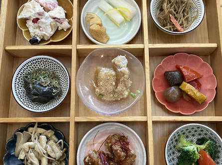 相模大野で和食ビュッフェランチ