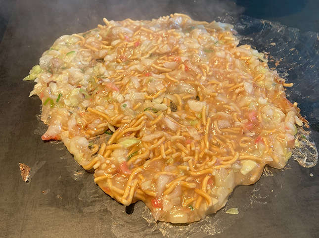 お好み焼本舗で食べ放題ランチ