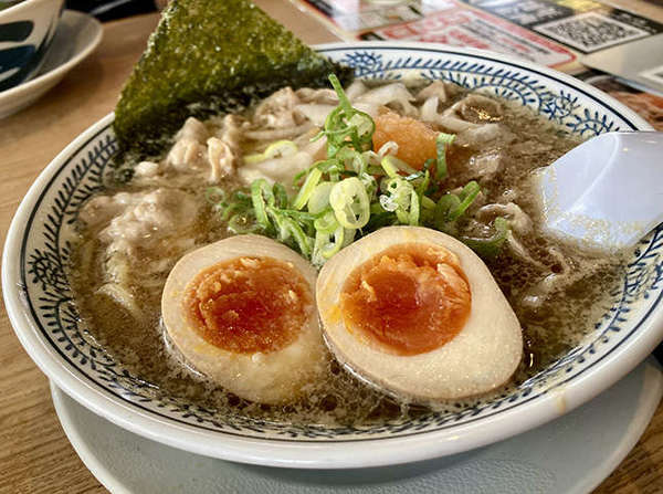 家族で丸源ラーメン