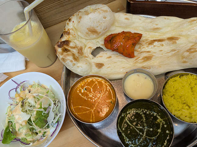 人気のインド・タイ料理店