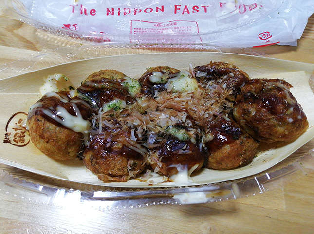 トロトロ熱々のたこ焼き