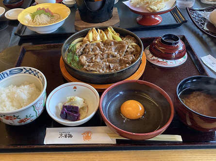 木曽路でお祝いランチ