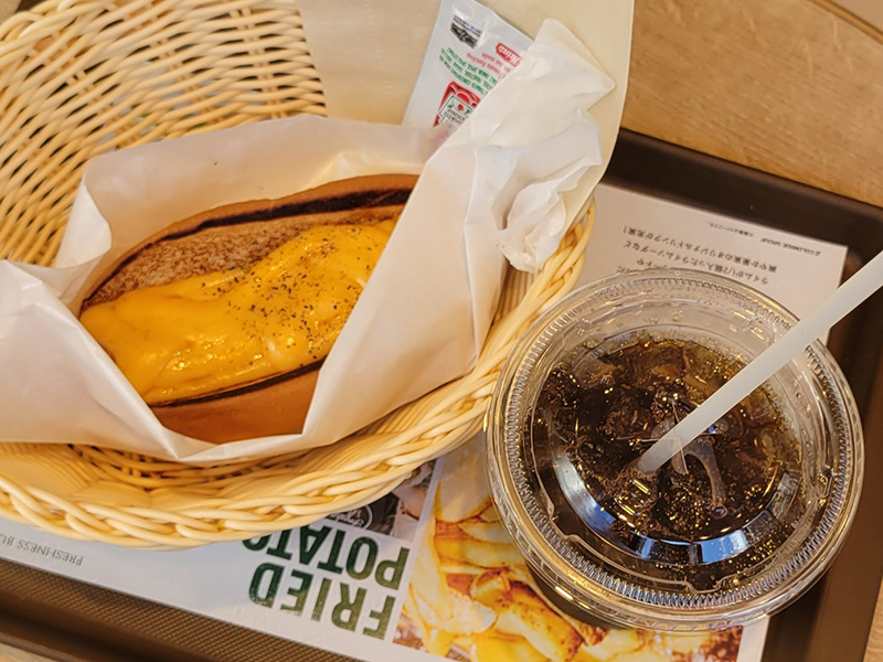 モスバーガーのモーニング♪