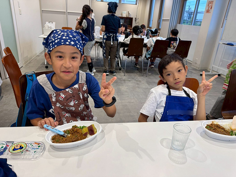 「食」を通した子どもの居場所づくり-子ども食堂「ふらっとリビング」