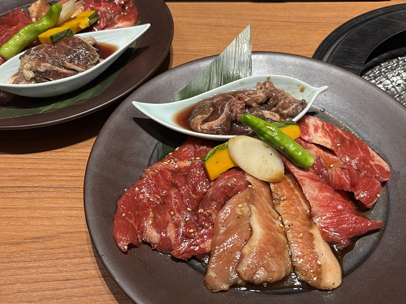 ボリューム満点のランチ