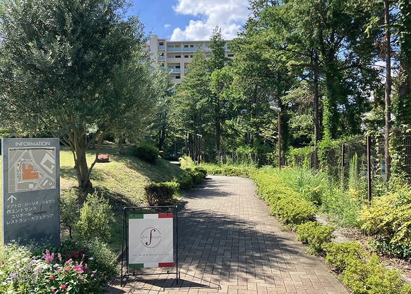 緑に包まれて美味しいランチ「ミラ・フォレスタ」