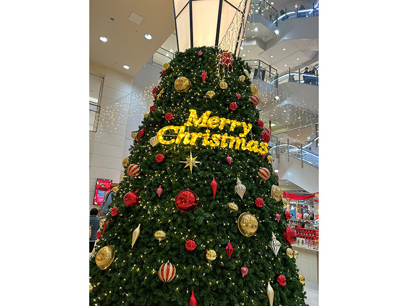 エルミロードのクリスマスツリー