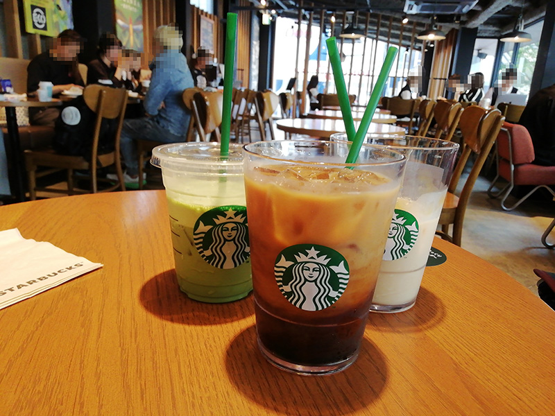 ぽっぽ町田のスターバックス　のんびり過ごしやすい