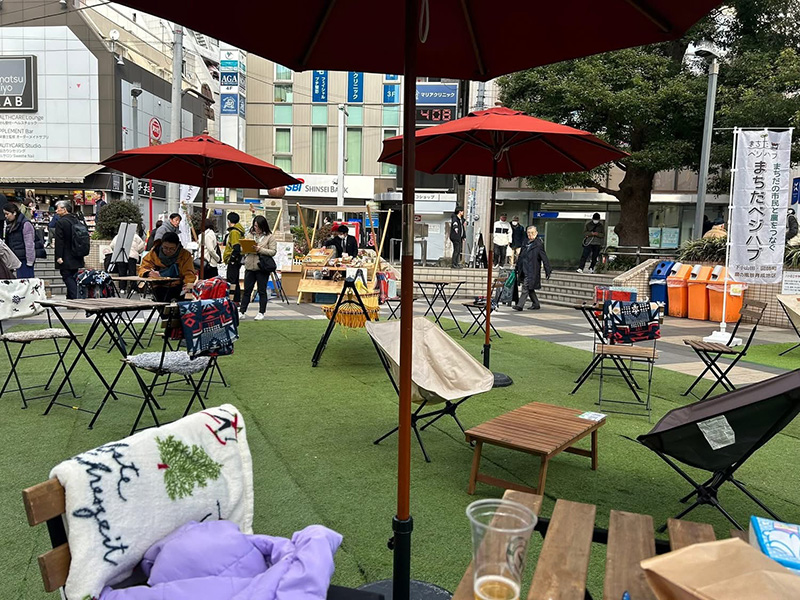 町田産野菜とビール、焼き芋マルシェ！