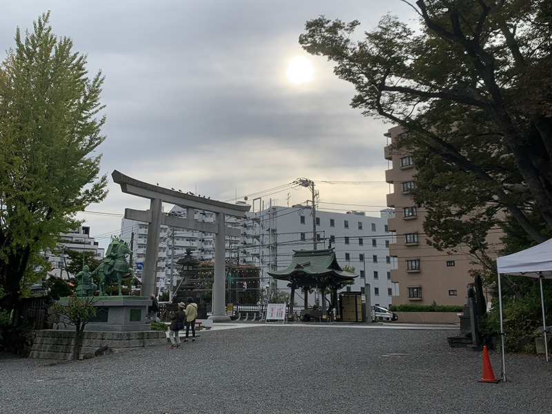 将軍様も訪れたもうひとつの白旗神社と藤沢御殿