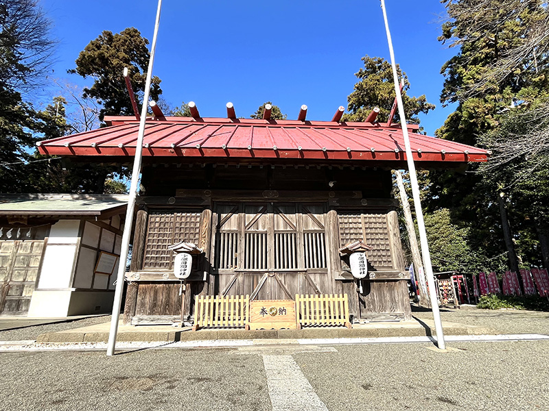 宇都母知神社の御本殿