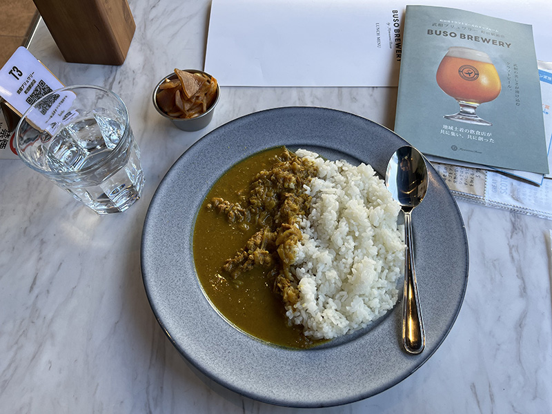 武相野菜ハヤシライスとカレーランチ