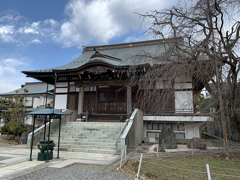 相模国分寺の境内風景