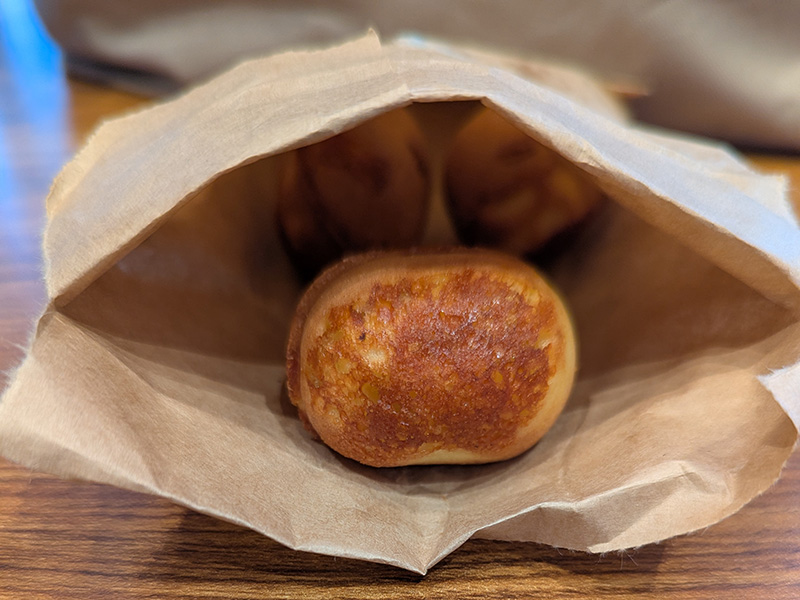 卵型のコロッとカステラ